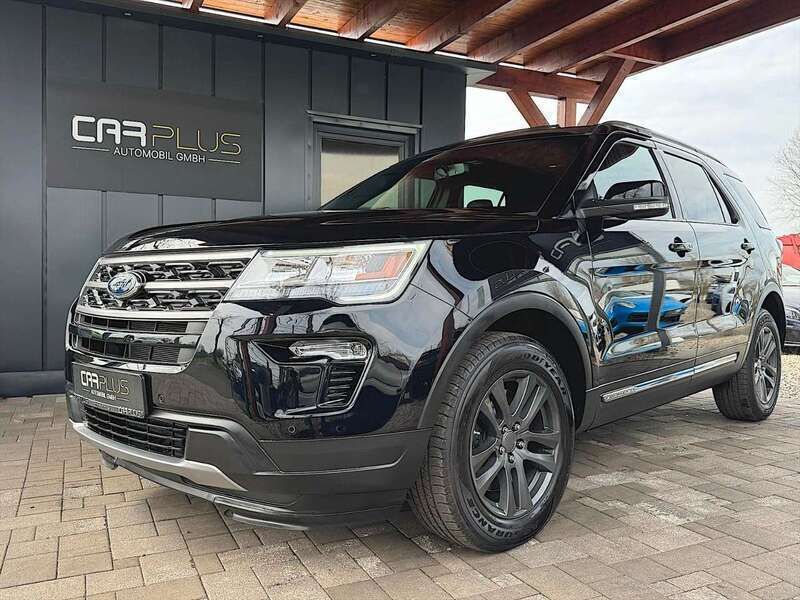 Schwarz Gebraucht 2018 Ford Explorer SUV | 26.990 € (Fairer Preis) - Bild 1/3