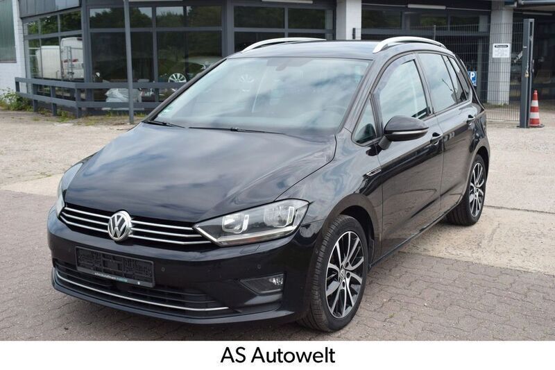 Schwarz Gebraucht 2015 VW Golf Sportsvan LOUNGE Van / Kleinbus | 9.980 € (Teuer) - Bild 1/4
