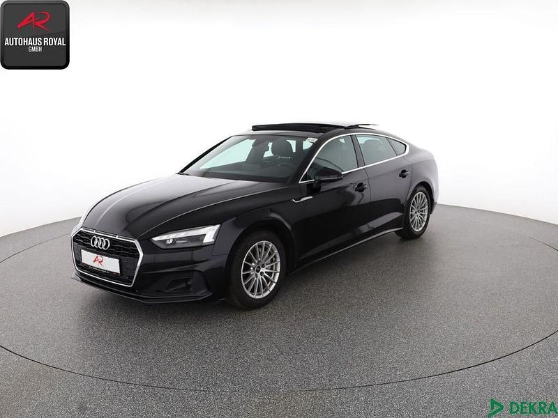 Schwarz Gebraucht 2022 Audi A5 Sportback S-Line Kleinwagen | 31.780 € (Superpreis) - Bild 1/4