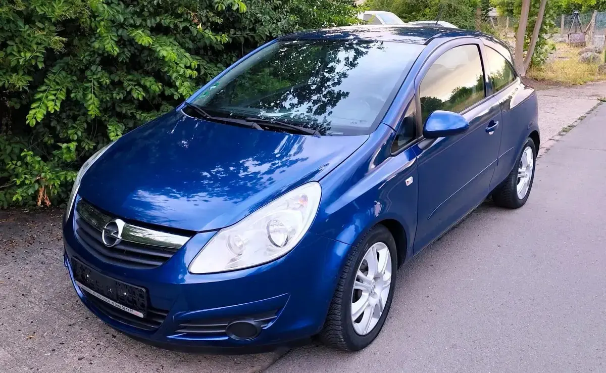 Gebraucht Opel Corsa 80 PS (58 kW) 2007 Blau Kleinwagen