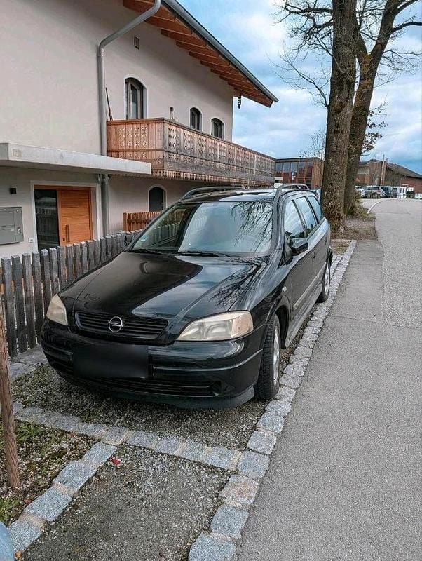 Gebraucht Opel Astra 101 PS (74 kW) 1999 Schwarz Kombi