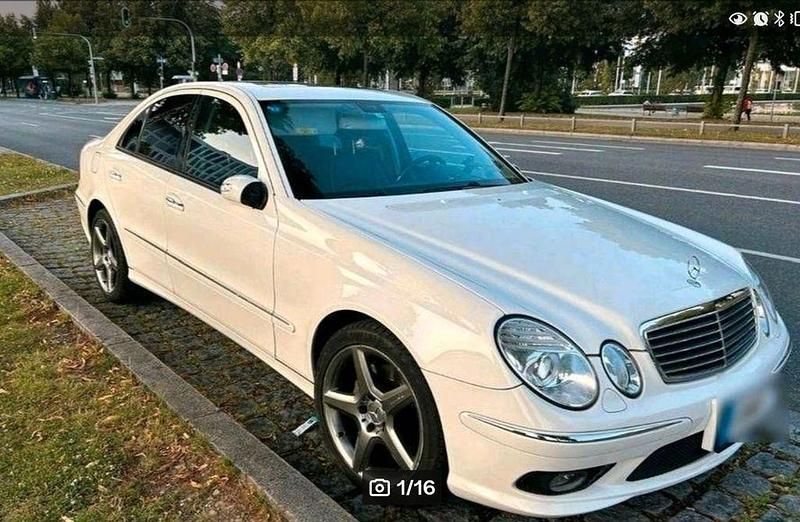 Gebraucht Mercedes E500 Avantgarde 306 PS (225 kW) 2003 Weiß Limousine