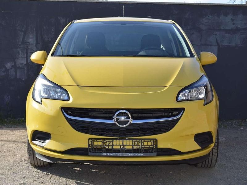 Gebraucht Opel Corsa Edition 90 PS (66 kW) 2017 Sunny yellow (uni) Kleinwagen