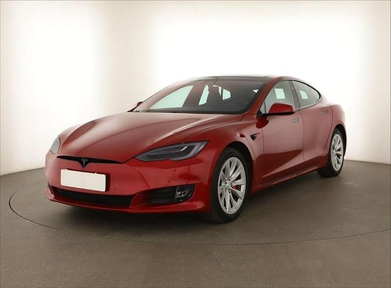 Gebraucht Tesla Model S 450 kW (613 PS) 2018 Rot Kleinwagen