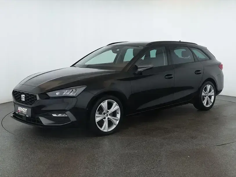 Gebraucht Seat Leon FR 150 PS (110 kW) 2024 Midnight schwarz Limousine