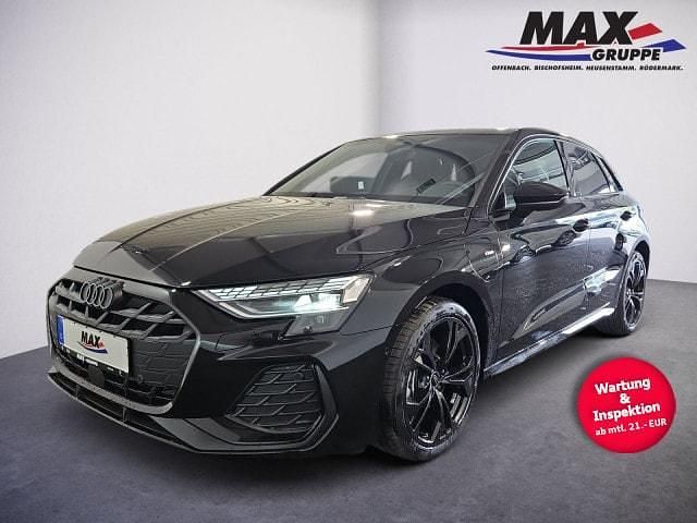 Mythosschwarz metallic Gebraucht 2025 Audi A3 Sportback e-tron S-Line Kleinwagen | 41.989 € - Bild 1/3
