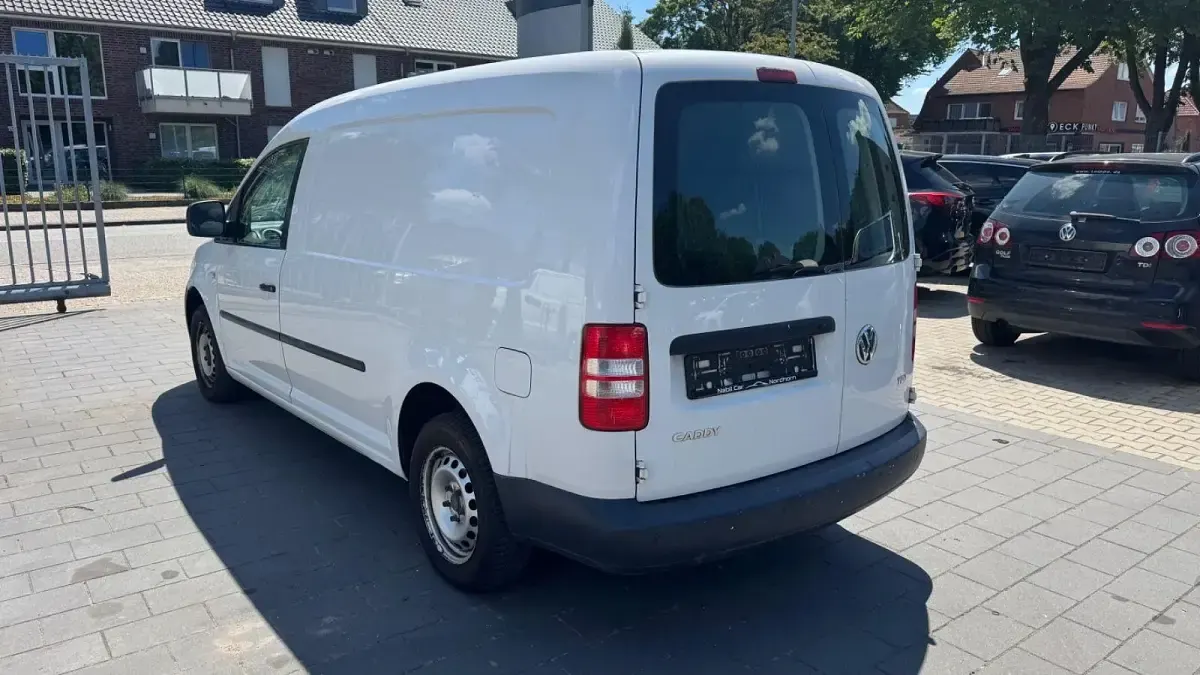Gebraucht VW Caddy Maxi 102 PS (75 kW) 2015 Weiß Van / Kleinbus