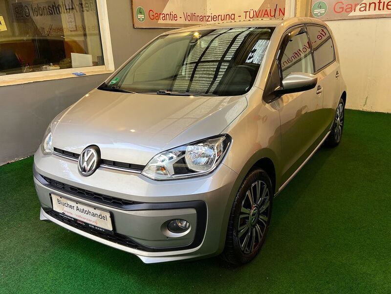 Dark silver metallic (metallic) Gebraucht 2019 VW up! Move Kleinwagen | 13.950 € (Fairer Preis) - Bild 1/4