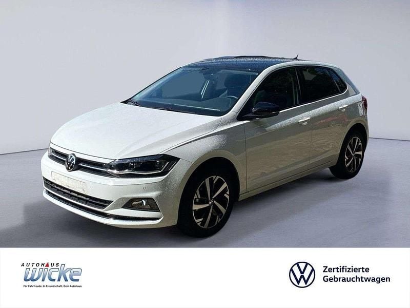 Weiß Gebraucht 2021 VW Polo Highline Limousine | 17.480 € (Guter Preis) - Bild 1/4