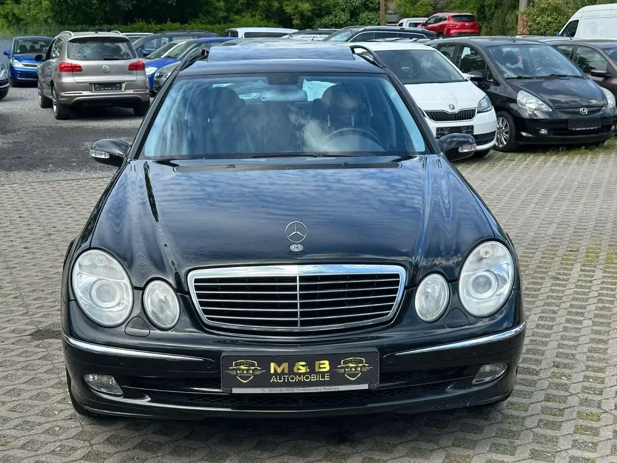 Gebraucht Mercedes E320 Avantgarde 204 PS (150 kW) 2004 Grün Limousine