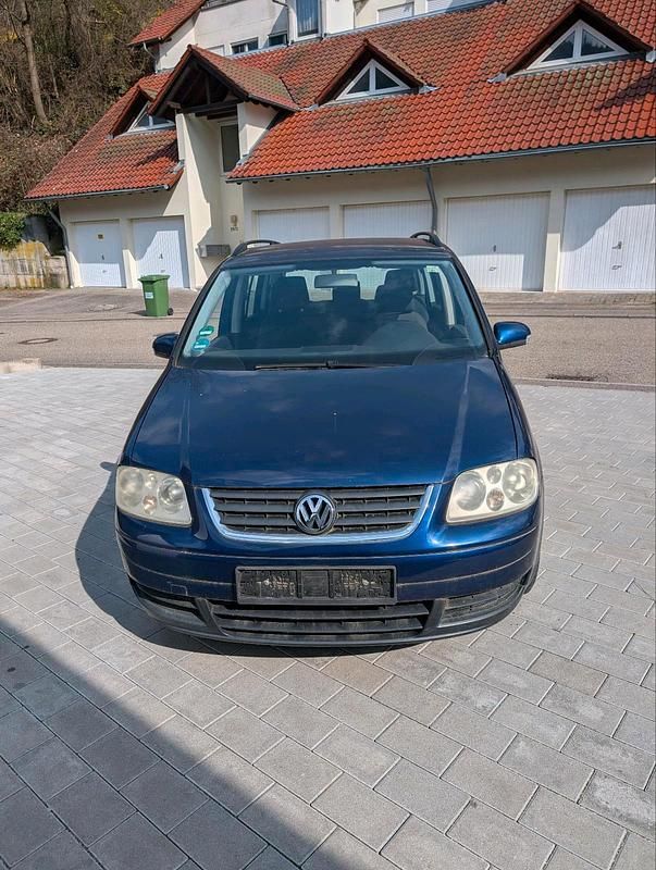 Gebraucht VW Touran 110 PS (80 kW) 2004 Blau Van / Kleinbus
