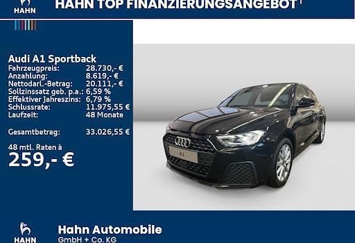 Gebraucht Audi A1 Sportback Advanced 150 PS (110 kW) 2026 Schwarz Kleinwagen
