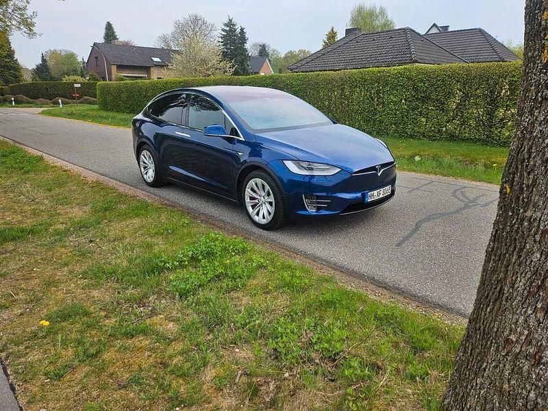 Gebraucht Tesla Model X Performance 580 kW (789 PS) 2020 Blau SUV