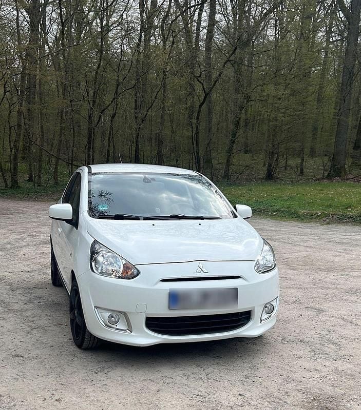 Second-hand Mitsubishi Space Star 80 CP (58 kW) 2015 Alb Hatchback