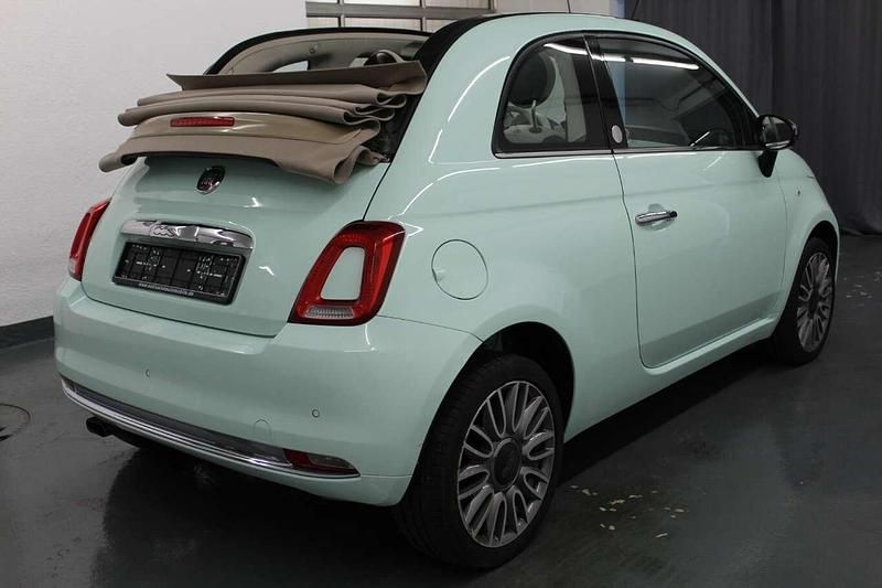 Second-hand Fiat 500C Mirror 86 CP (63 kW) 2018 Verde Cabrio