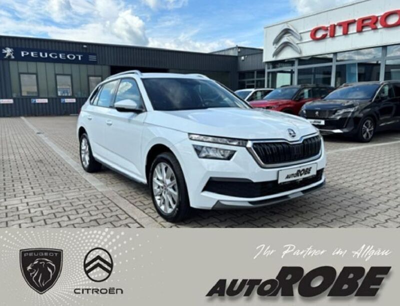 Moonweiss metallic Gebraucht 2022 Skoda Kamiq SUV | 24.490 € (Fairer Preis) - Bild 1/4