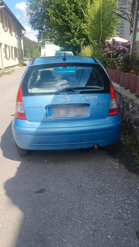 Blau Gebraucht 2008 Citroën C3 Kleinwagen | 400 € (Superpreis) - Bild 1/3