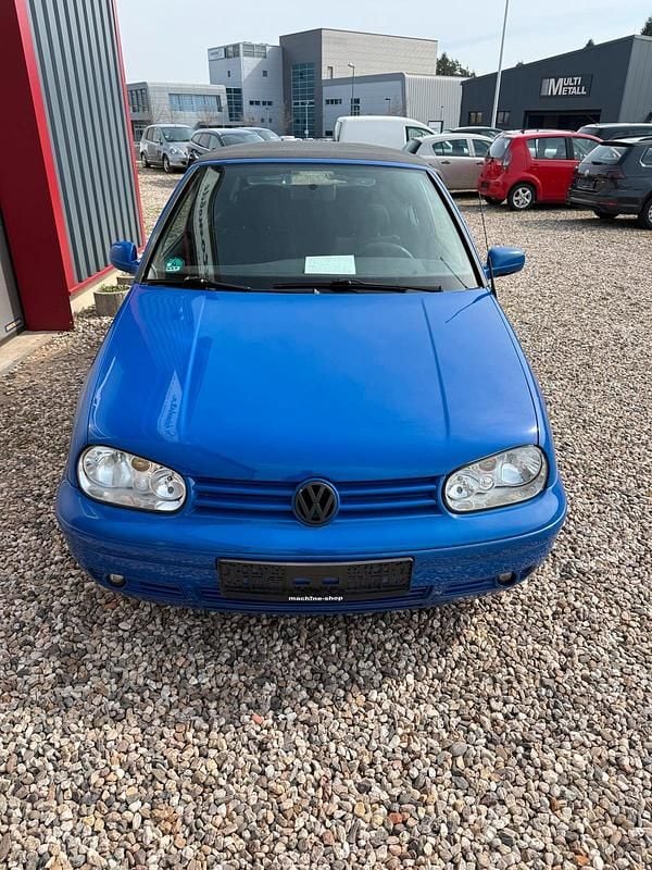 Gebraucht VW Golf Cabriolet 101 PS (74 kW) 1998 Blau Cabrio