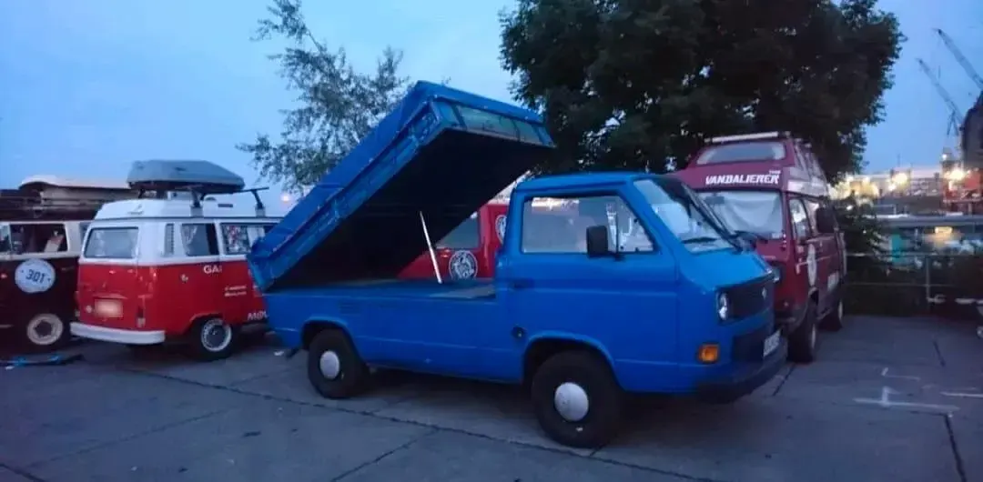 Gebraucht VW T3 95 PS (69 kW) 1987 Blau Van