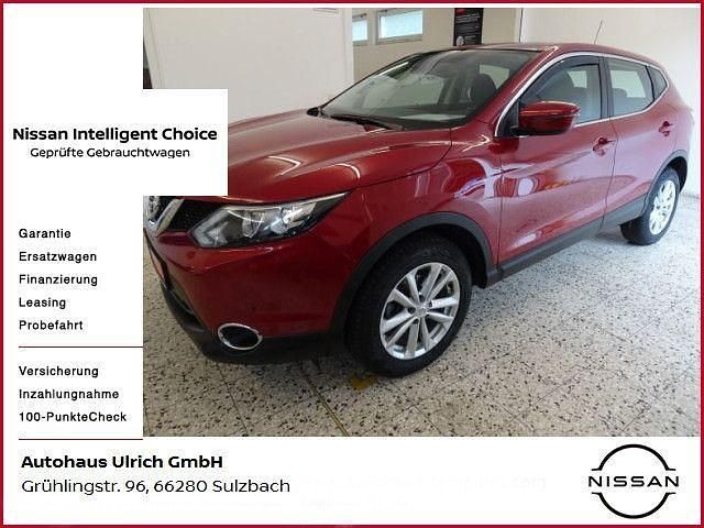 Rot Gebraucht 2017 Nissan Qashqai Acenta SUV | 9.790 € (Superpreis) - Bild 1/4