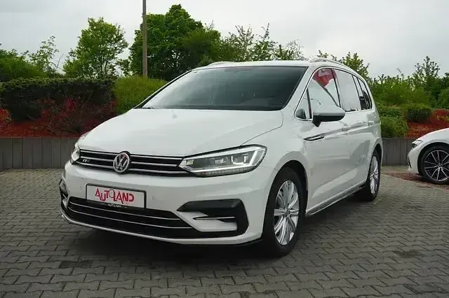 Gebraucht VW Touran R-line 150 PS (110 kW) 2018 Weiß Van / Kleinbus