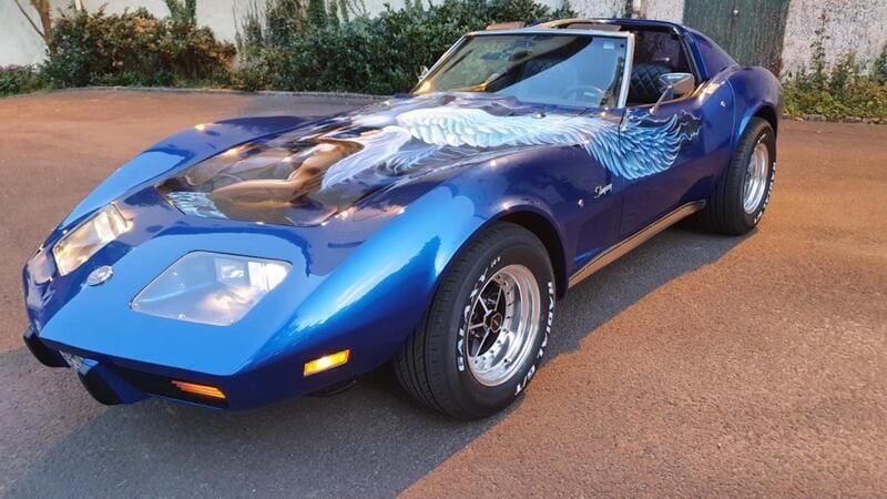 Blau Gebraucht 1975 Corvette C3 Coupé | 37.900 € - Bild 1/4