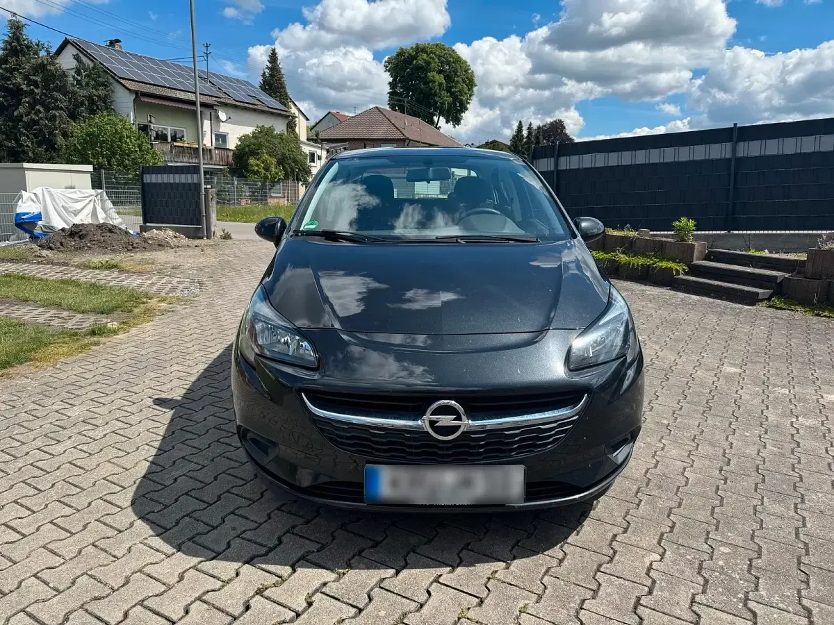 Gebraucht Opel Corsa 90 PS (66 kW) 2015 Schwarz Kleinwagen
