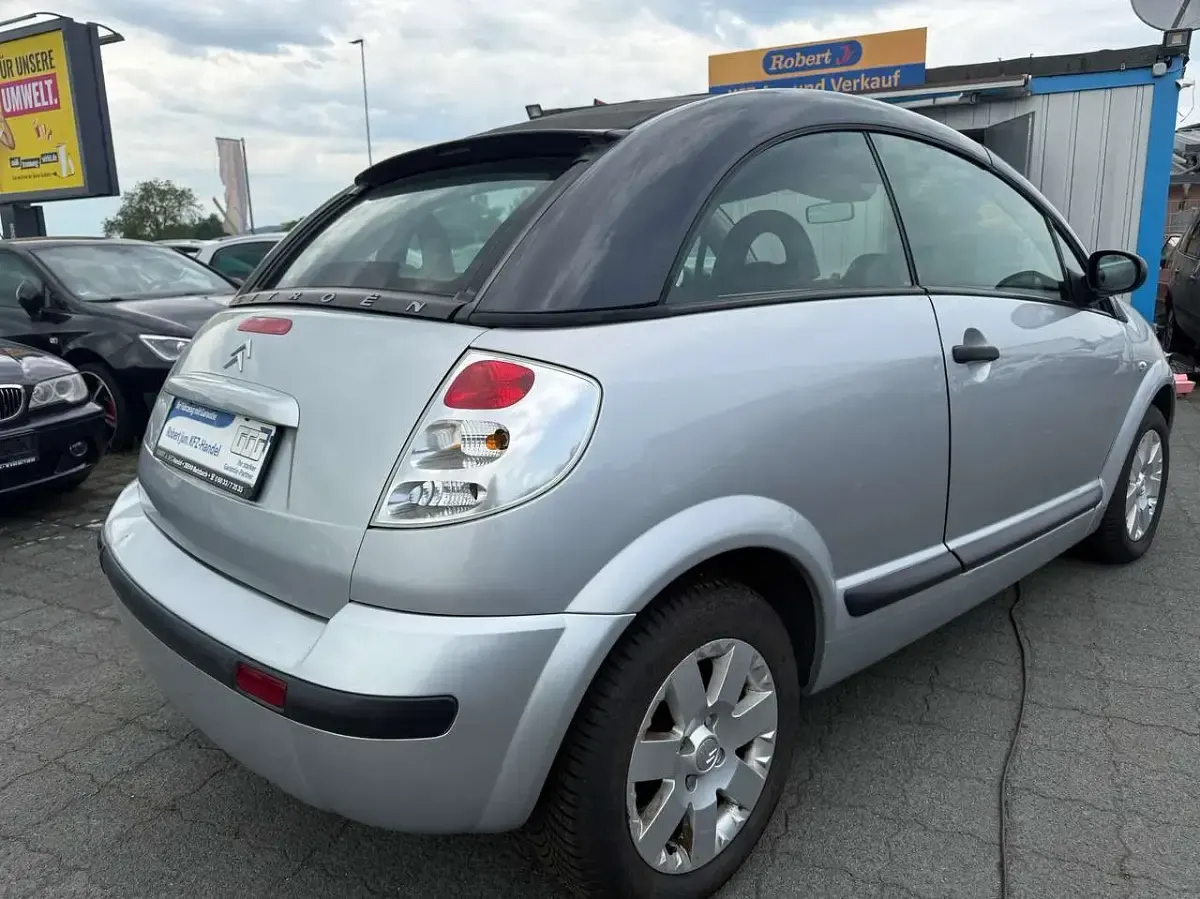 Gebraucht Citroën C3 Pluriel Style 73 PS (53 kW) 2005 Aluminiumgrau/metallic Cabrio
