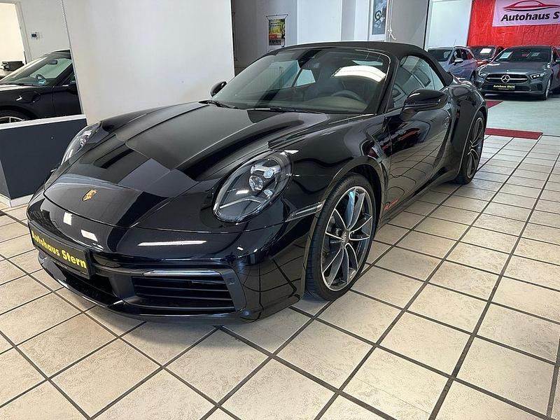 Schwarz Gebraucht 2022 Porsche 911 Carrera Cabriolet Cabrio | 119.990 € (Superpreis) - Bild 1/4