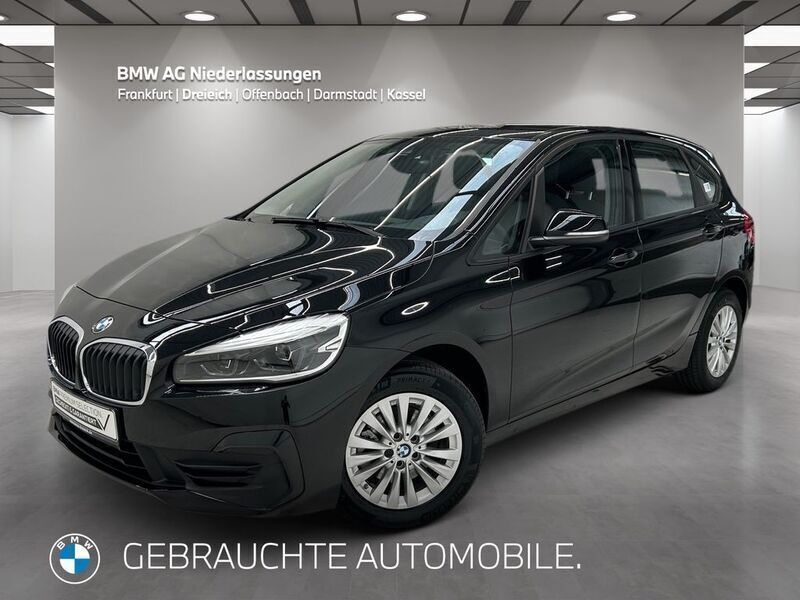 Schwarz Gebraucht 2021 BMW 218 Active Tourer Van / Kleinbus | 22.890 € (Fairer Preis) - Bild 1/4