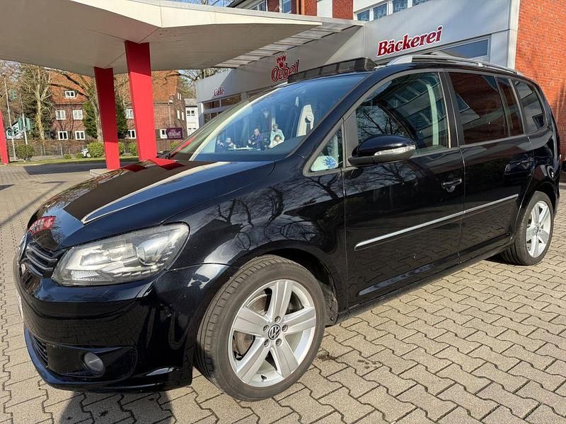Gebraucht VW Touran Highline 140 PS (102 kW) 2010 Schwarz Van / Kleinbus