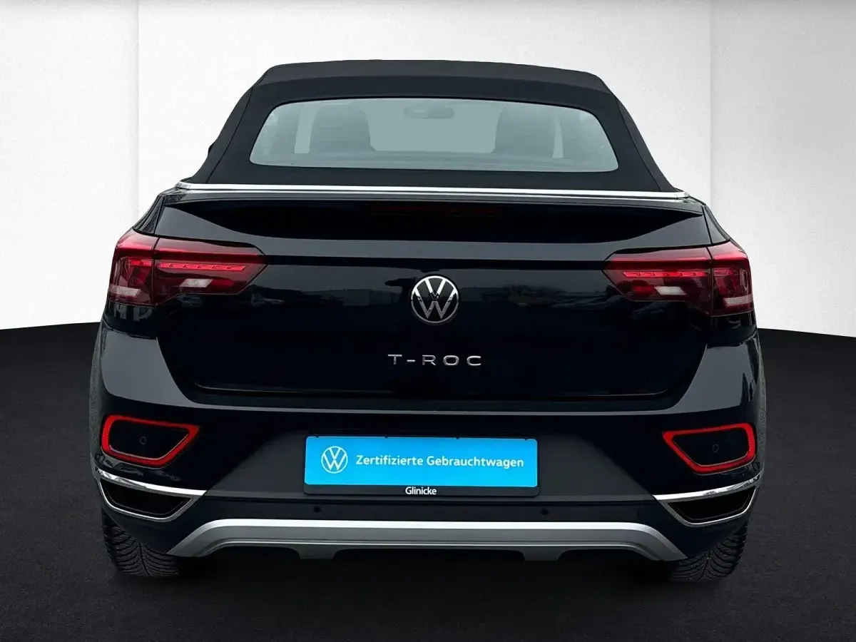 Gebraucht VW T-Roc Cabriolet Goal 116 PS (85 kW) 2025 Schwarz Cabrio
