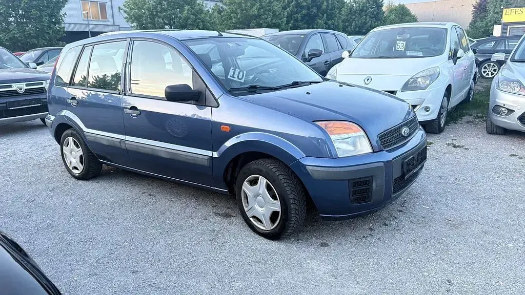Gebraucht Ford Fusion 80 PS (58 kW) 2006 Blau Kleinwagen
