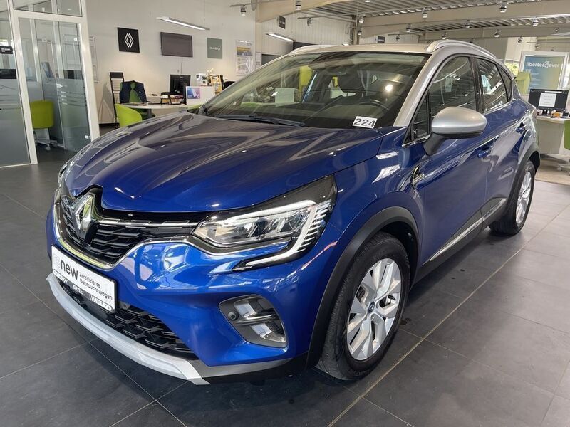 Blau Gebraucht 2021 Renault Captur Intens SUV | 18.390 € (Fairer Preis) - Bild 1/4