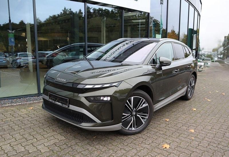 Grün Gebraucht 2025 Skoda Enyaq iV SUV | 43.980 € (Etwas zu teuer) - Bild 1/4