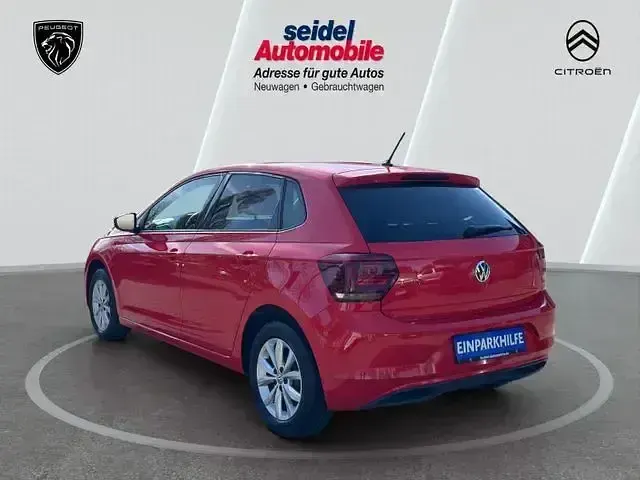 Gebraucht VW Polo Highline 95 PS (69 kW) 2018 Rot Kleinwagen