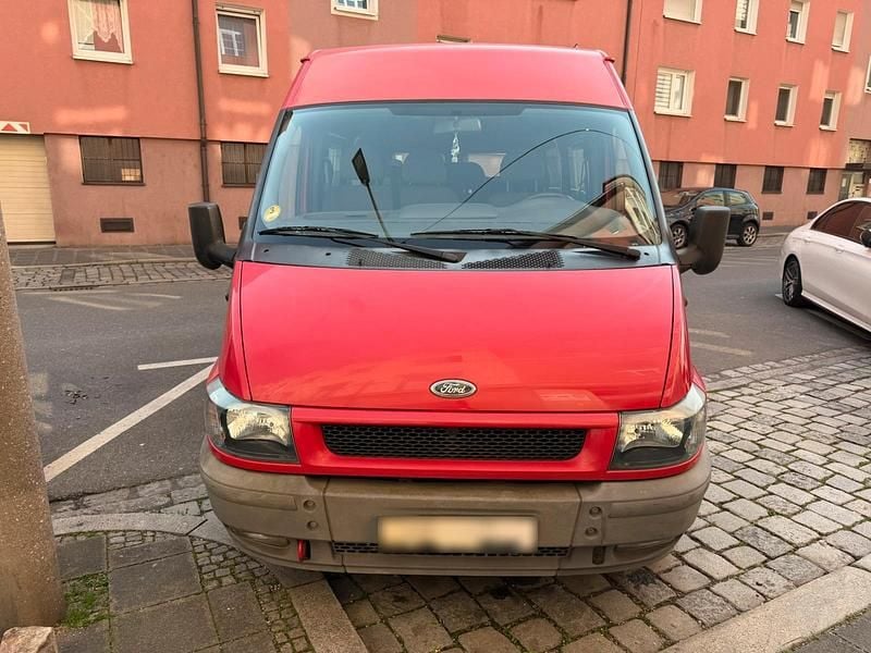 Gebraucht Ford Transit 100 PS (73 kW) 2003 Rot Van / Kleinbus