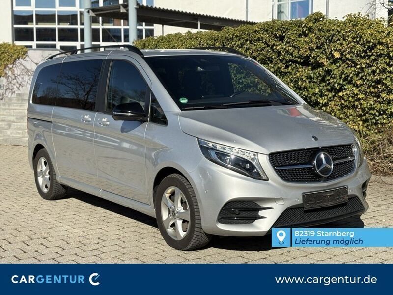 Brillantsilber Gebraucht 2020 Mercedes V300 Edition Van / Kleinbus | 44.450 € (Guter Preis) - Bild 1/4