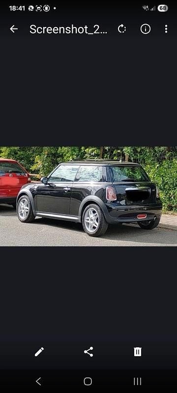 Usata Mini ONE 75 CV (55 kW) 2010 Nero Utilitaria