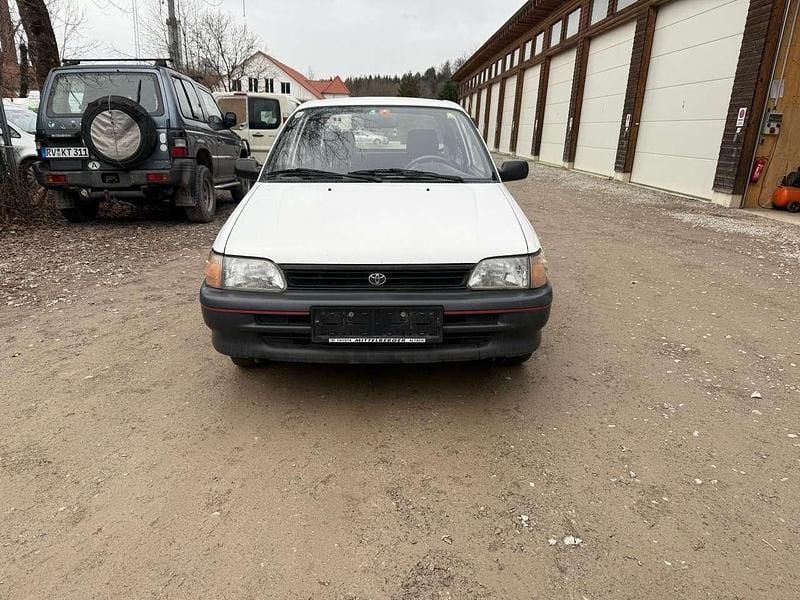 Gebraucht Toyota Starlet XLi 75 PS (55 kW) 1990 Weiß Kleinwagen