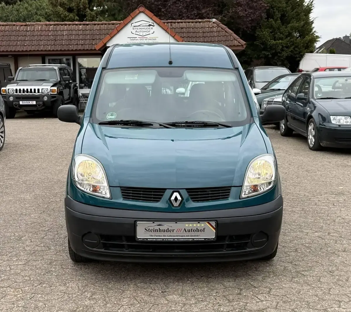 Usata Renault Kangoo 75 CV (55 kW) 2003 Verde Monovolume