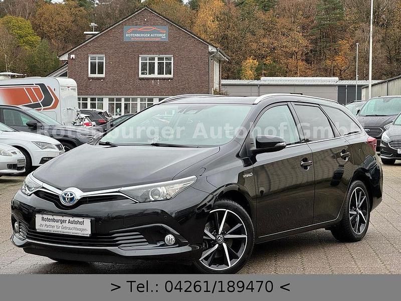 Schwarz Gebraucht 2017 Toyota Auris Touring Sports Edition-S Kombi | 15.990 € (Teuer) - Bild 1/4
