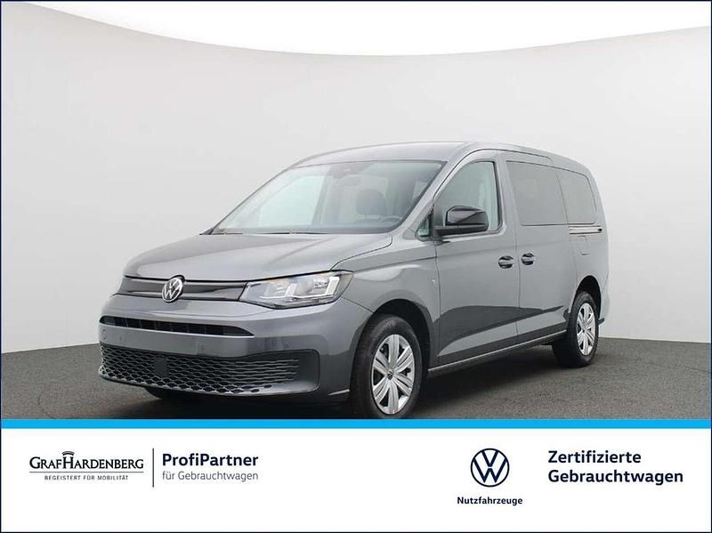 Indiumgrau metallic Gebraucht 2024 VW Caddy Maxi Basis Van / Kleinbus | 38.880 € (Teuer) - Bild 1/4
