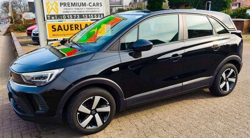 Diamant schwarz/karbon schwarz Gebraucht 2022 Opel Crossland X Edition SUV | 13.370 € (Superpreis) - Bild 1/4
