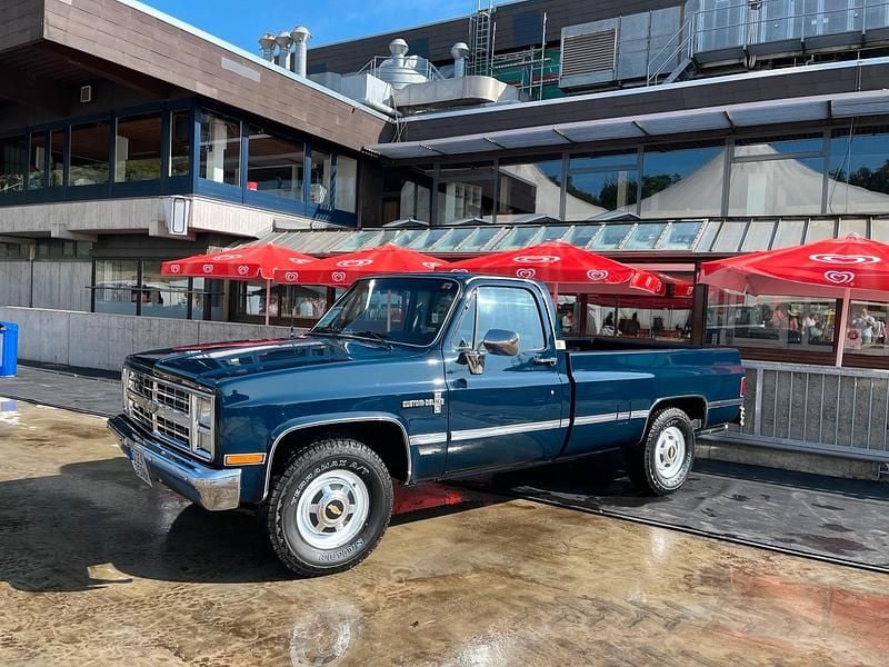 Blau Gebraucht 1986 Chevrolet C20 Abholung | 22.500 € - Bild 1/4