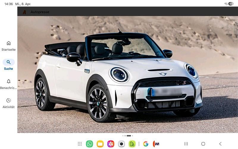 Gebraucht Mini Cooper S Cabriolet 178 PS (130 kW) 2020 Schwarz Cabrio