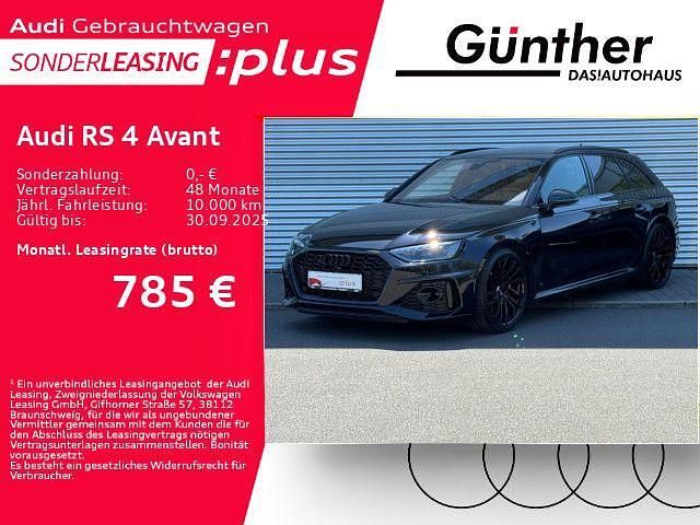 Sebringschwarz kristalleffekt Gebraucht 2024 Audi RS4 Ambiente Kombi | 79.989 € (Fairer Preis) - Bild 1/4