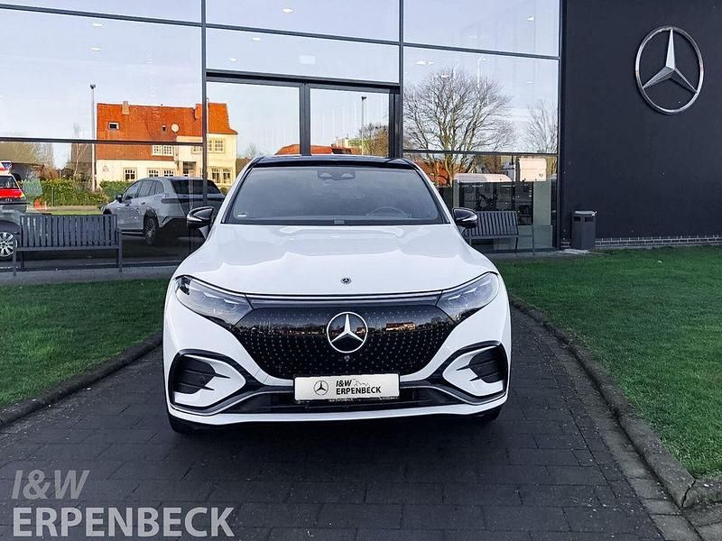 Gebraucht Mercedes EQS500 AMG line 330 kW (449 PS) 2023 Polarweiss  unilack SUV