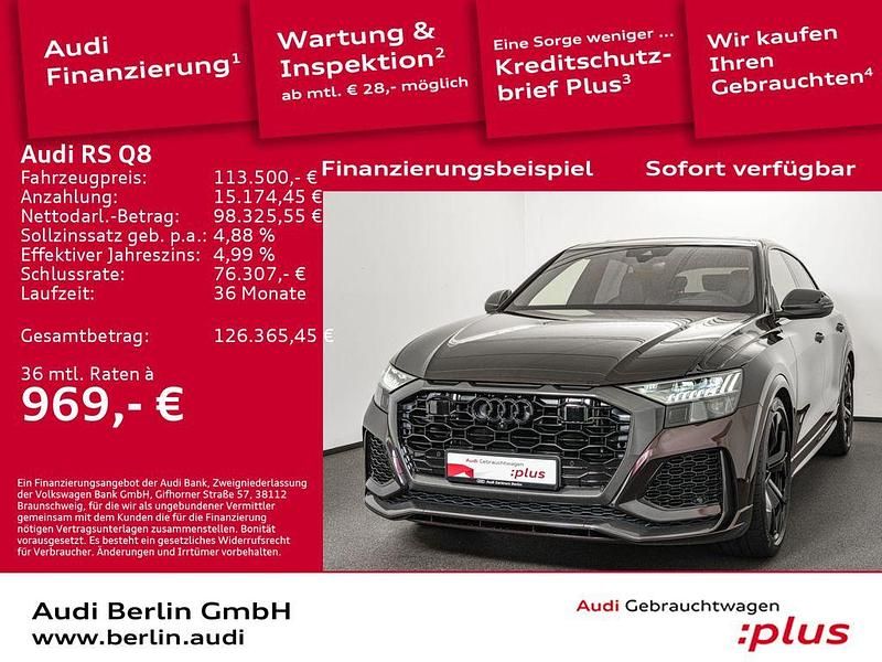 Individuallackierungen audi exclusive Gebraucht 2022 Audi RS Q8 Ambiente SUV | 113.500 € (Teuer) - Bild 1/3