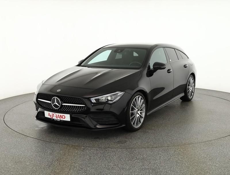Schwarz Gebraucht 2020 Mercedes CLA200 Shooting Brake AMG line Kombi | 26.990 € (Etwas zu teuer) - Bild 1/4